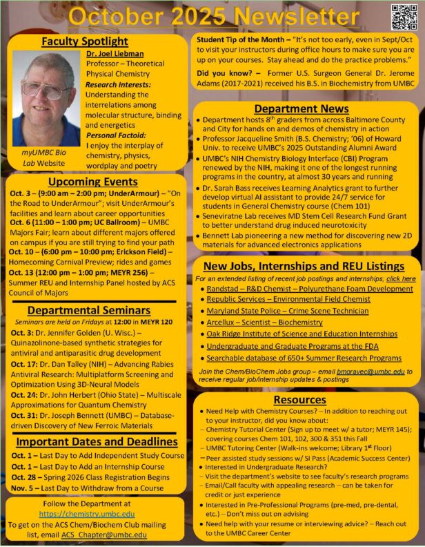 View the Monthly Departmental Newsletter to Stay up to Date